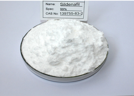 फार्मास्युटिकल कच्चे माल Cas 139755-83-2 99% इरेक्टाइल डिसफंक्शन दवा Sildenafl Sildenafil पाउडर
