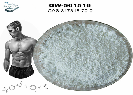 शुद्ध वसा हानि सार्म्स पाउडर GW501516 CAS 317318-70-0 जिम पाउडर GW501516