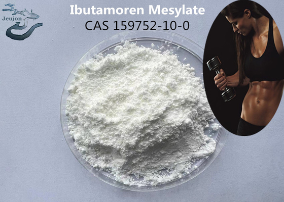 जिम पाउडर C28h40n4o8s2 Mk 677 Ibutamoren Mesylate Sarms कच्चा पाउडर Cas 159752-10-0