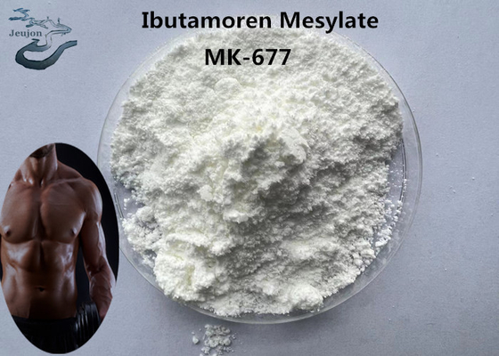 शुद्ध जिम पाउडर सारम्स MK677 कच्चा पाउडर 99% MK 677 इबुटामोरन मेसिलेट बॉडीबिल्डिंग के लिए